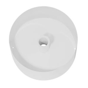Bogey d'hiver 20.3 cm en plastique, blanc - 18700