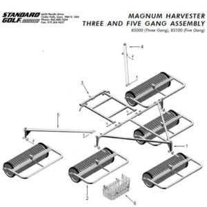 Pièces détachées pour ramasseur de balles Magnum Harvester