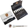 Golf-Tee Pack mit 6 bedruckten Bio-Tees und Werbe-Verpackung