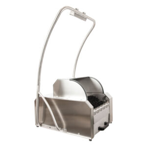 elektrischer Schuhreiniger aus Chromstahl mit Vorwärts- und Rückwärtsgang