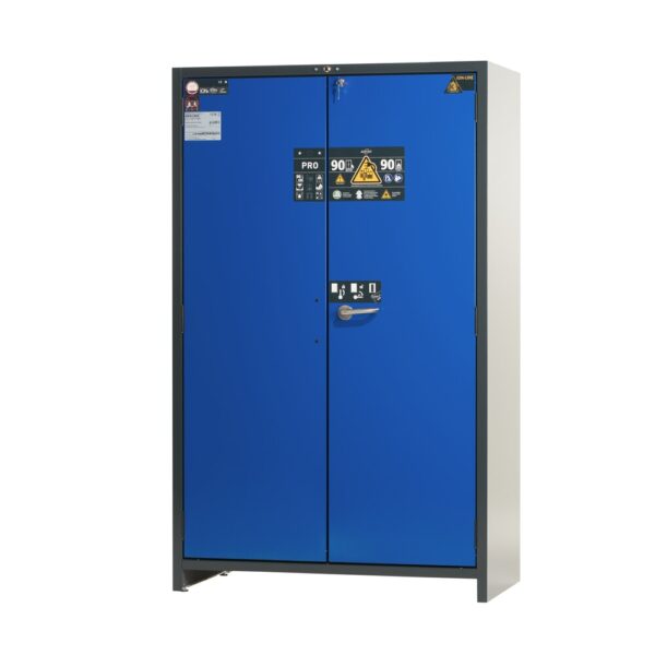 Sicherheitsschrank Ion-Core 90 von Aseco mit 6 Fachböden - perfekt für Werkhöfe