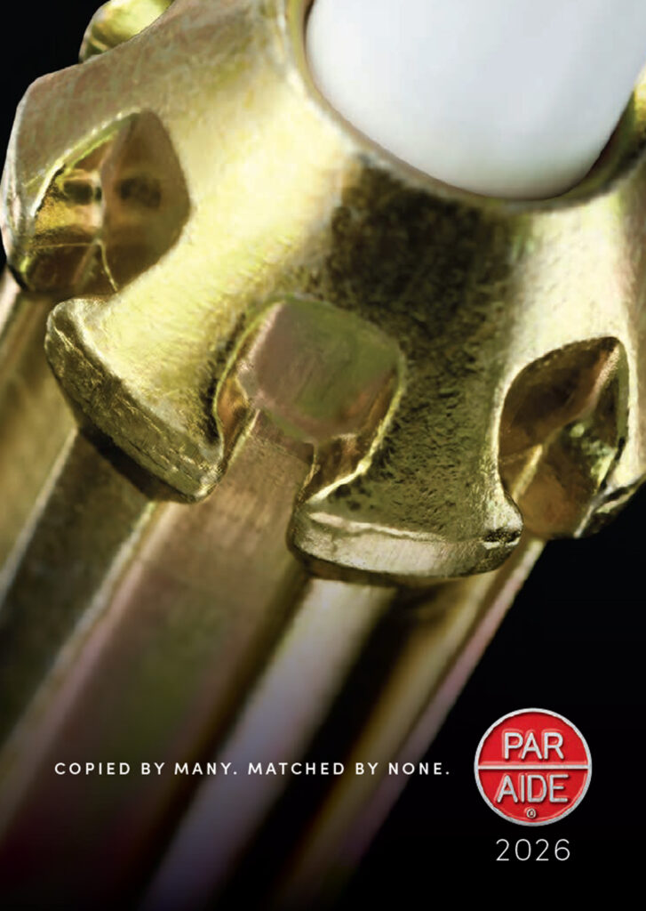 Cover des neuen Par Aider Katalogs 2025-2026