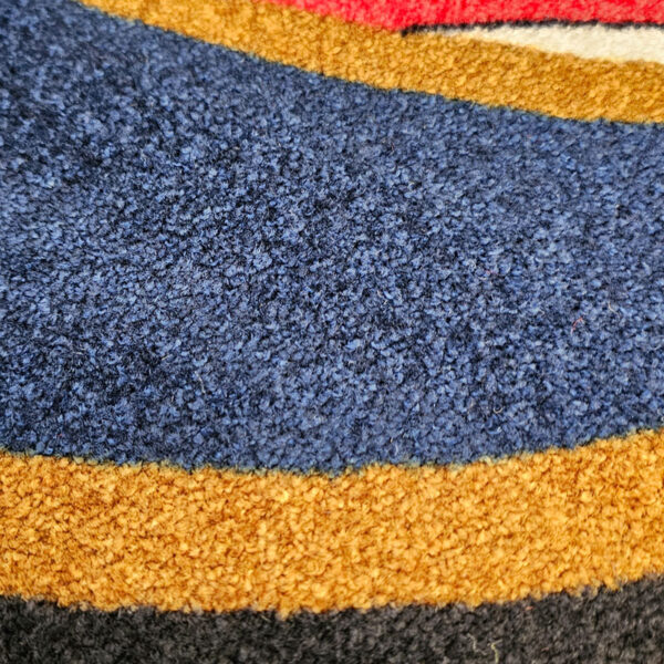 Detail einer individuell bedruckten Eingangsmatte