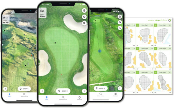 Golfplatz Visualisierung