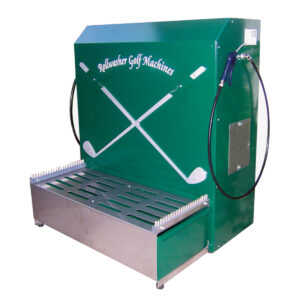 Reinigungsstation mit Druckluft für Golfschuhe