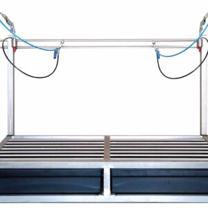 Reinigungstation Pro mit Luft-/Wasserpistole