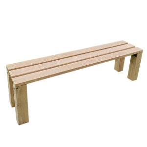 Sitzbank Straight aus Holz