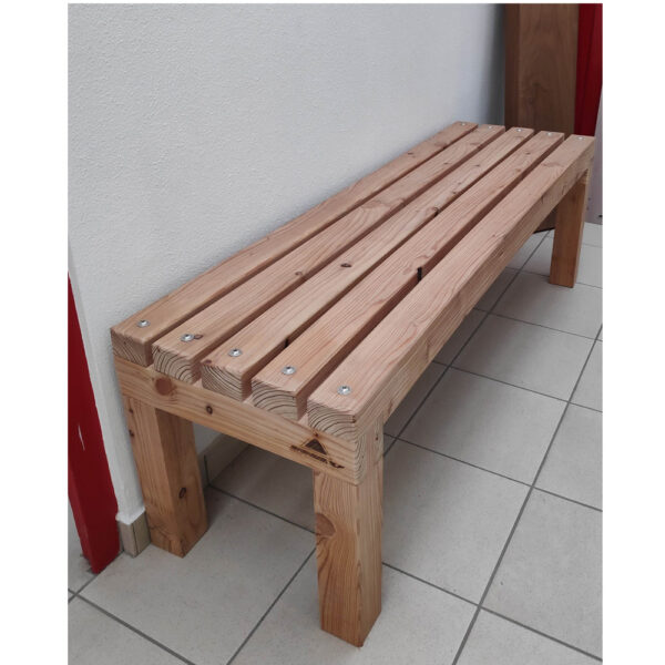 Sitzbank Straight aus Holz