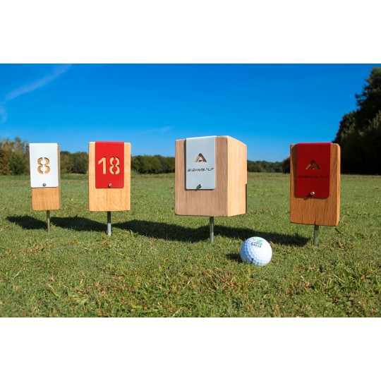 Tee Marker Squeel von Signagolf aus Holz
