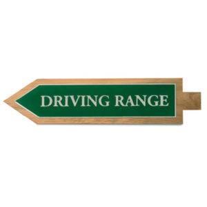 Wegweiser - SIBE Golf AG - Golfplatz- und Driving Range Ausstattung